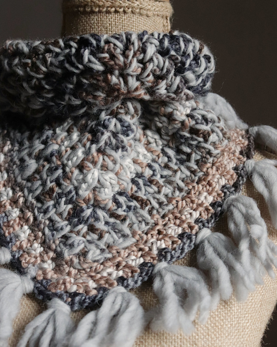 Châle - Les pages froissées