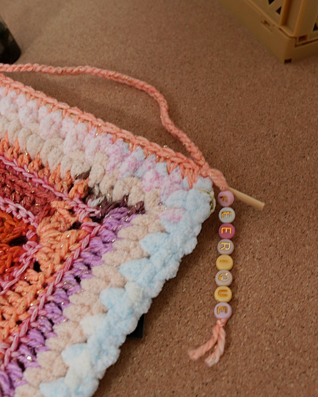 Granny square à suspendre - Féérique