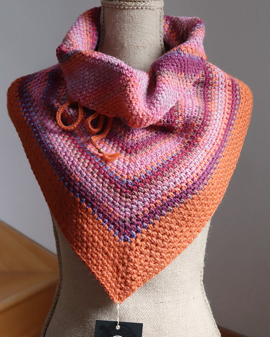 Châle - Brume d'automne