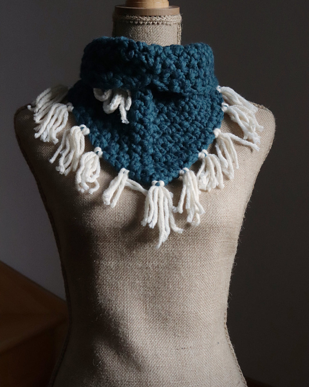 Châle - Encre pâle